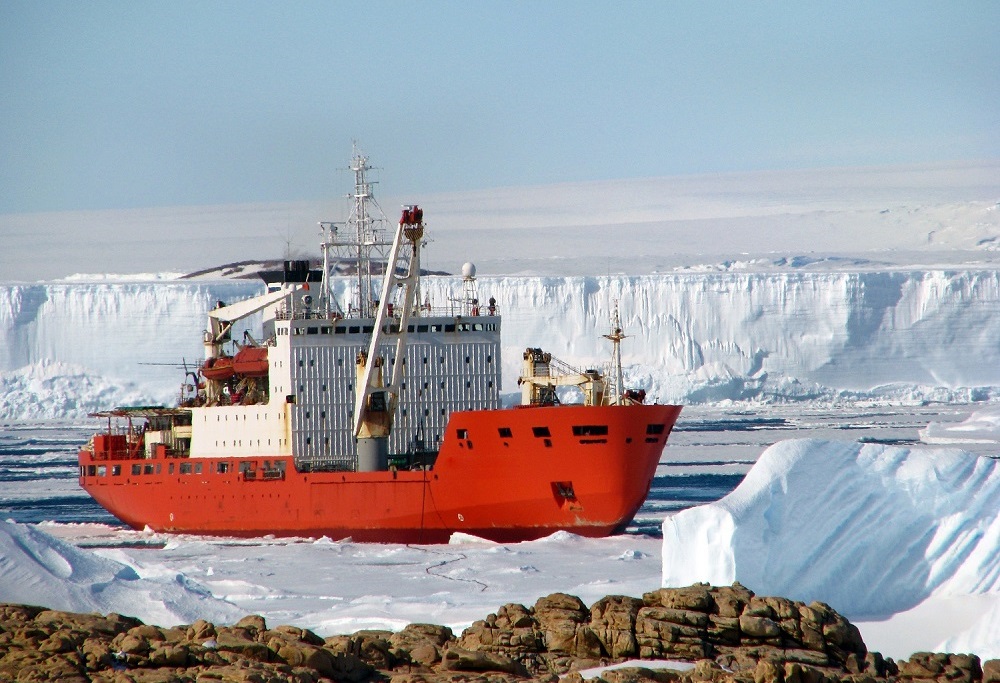 testování na Antarktidě